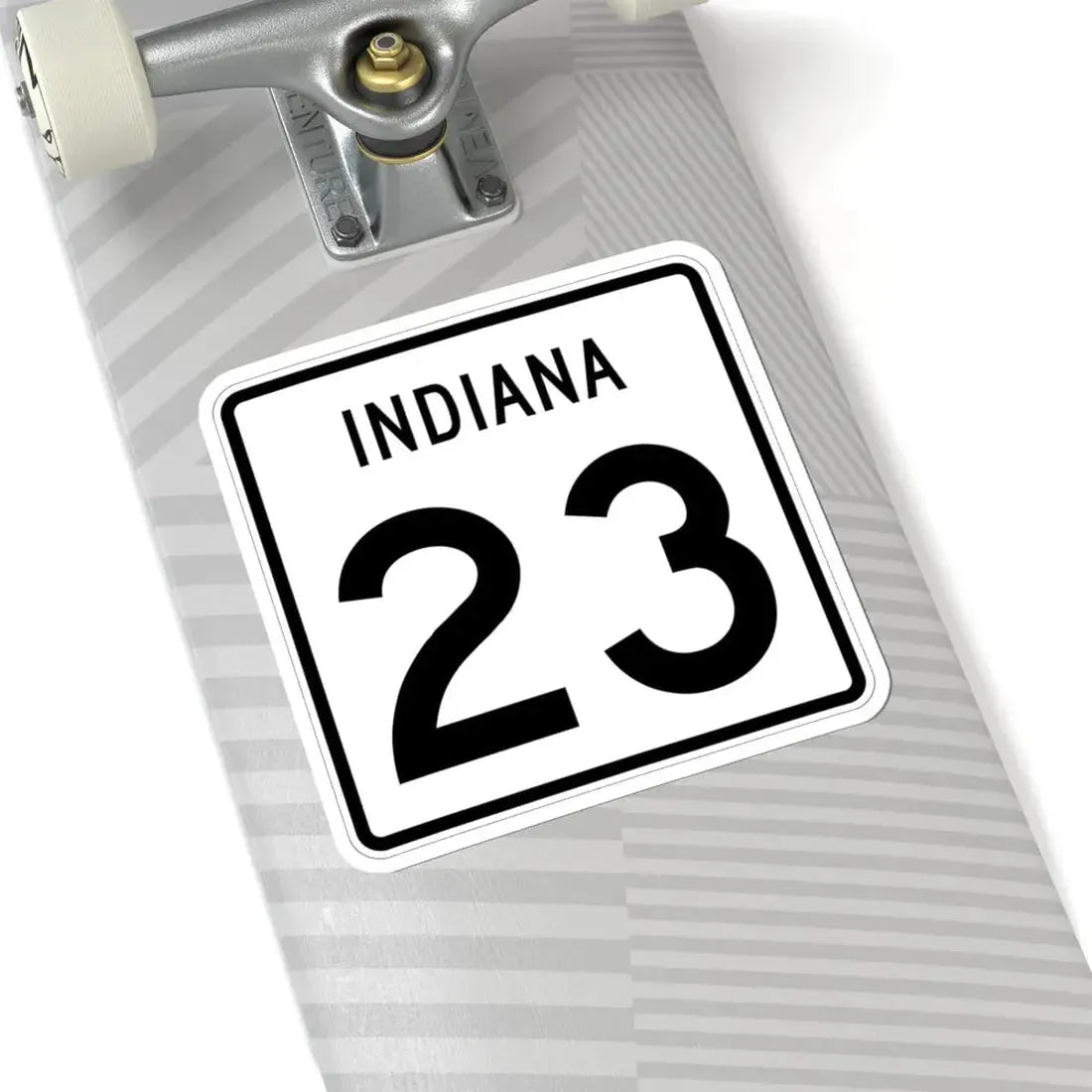 Indiana 23 (Indiana) (Road Sign) STICKER Vinyl Kiss-Cut Decal - The Sticker Space