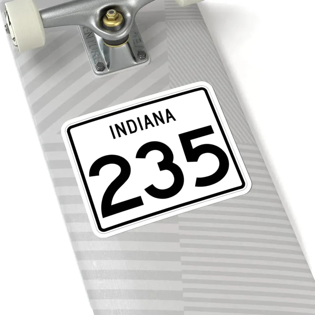Indiana 235 (Indiana) (Road Sign) STICKER Vinyl Kiss-Cut Decal - The Sticker Space
