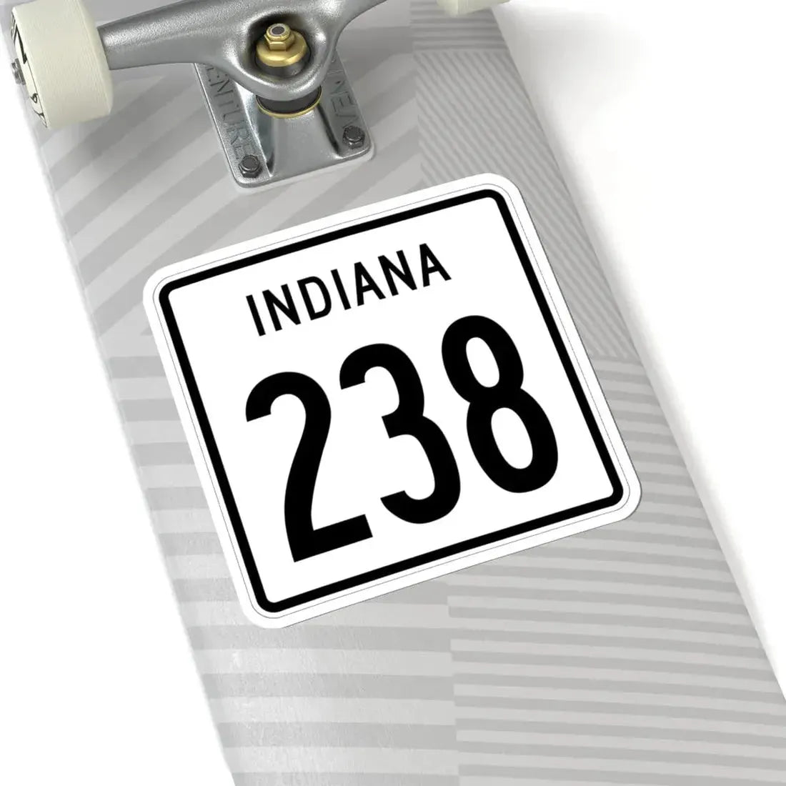 Indiana 238 1955 (Indiana) (Road Sign) STICKER Vinyl Kiss-Cut Decal - The Sticker Space
