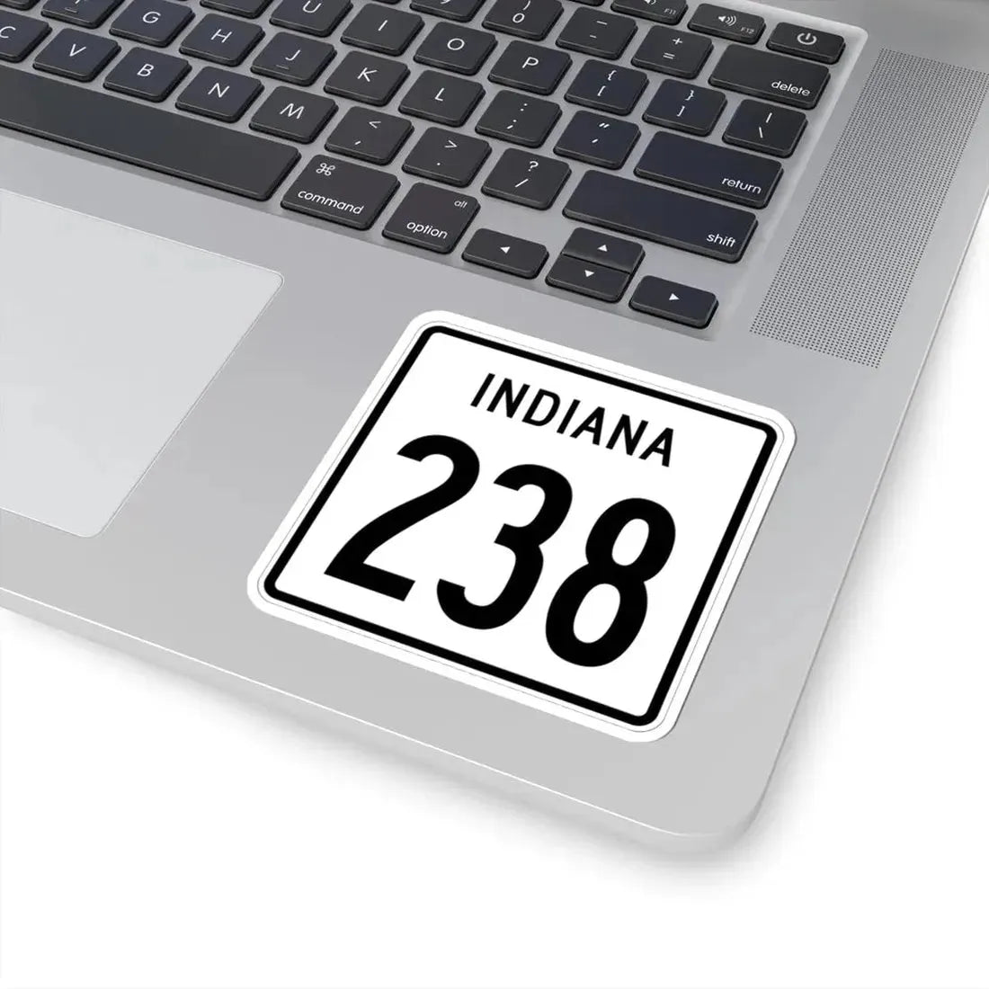 Indiana 238 1955 (Indiana) (Road Sign) STICKER Vinyl Kiss-Cut Decal - The Sticker Space