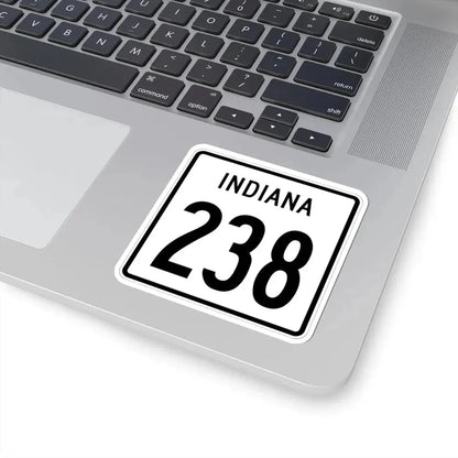 Indiana 238 1955 (Indiana) (Road Sign) STICKER Vinyl Kiss-Cut Decal - The Sticker Space