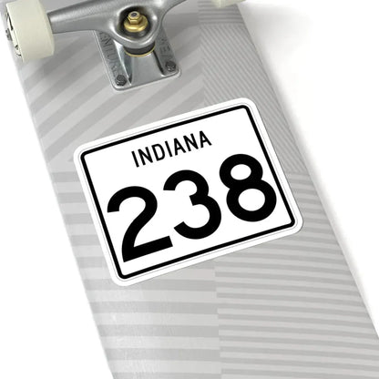 Indiana 238 (Indiana) (Road Sign) STICKER Vinyl Kiss-Cut Decal - The Sticker Space