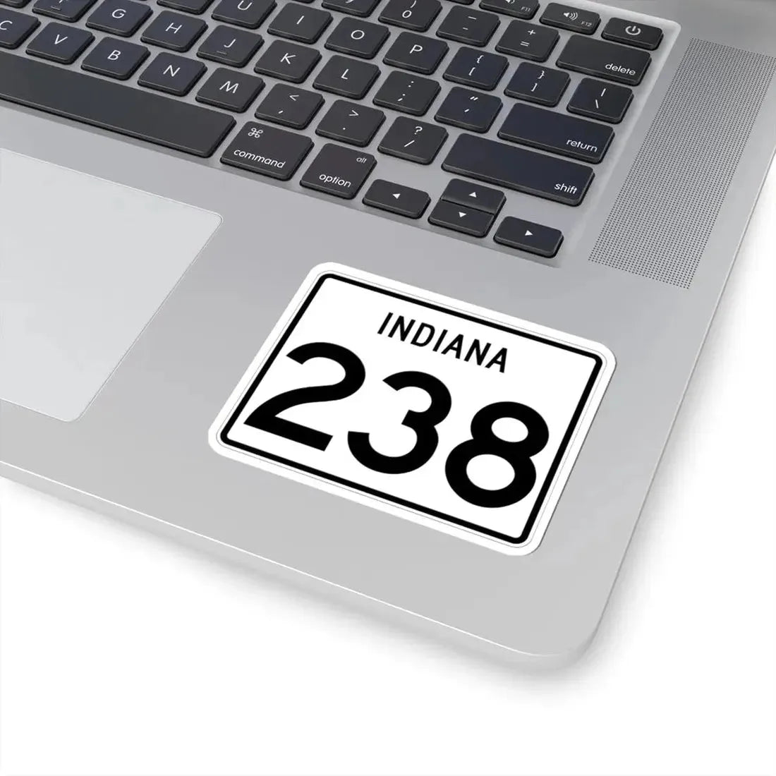 Indiana 238 (Indiana) (Road Sign) STICKER Vinyl Kiss-Cut Decal - The Sticker Space