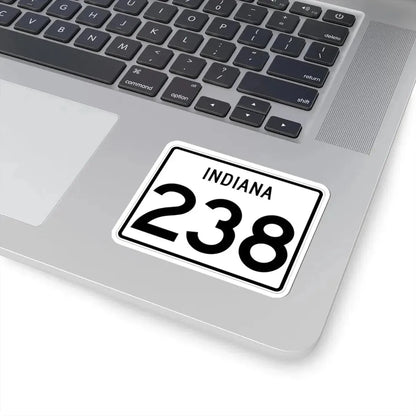 Indiana 238 (Indiana) (Road Sign) STICKER Vinyl Kiss-Cut Decal - The Sticker Space