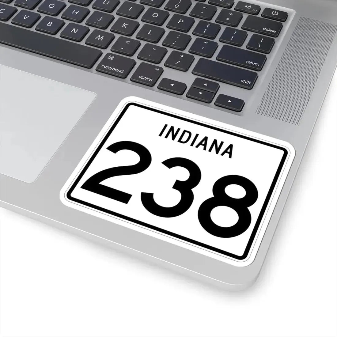 Indiana 238 (Indiana) (Road Sign) STICKER Vinyl Kiss-Cut Decal - The Sticker Space