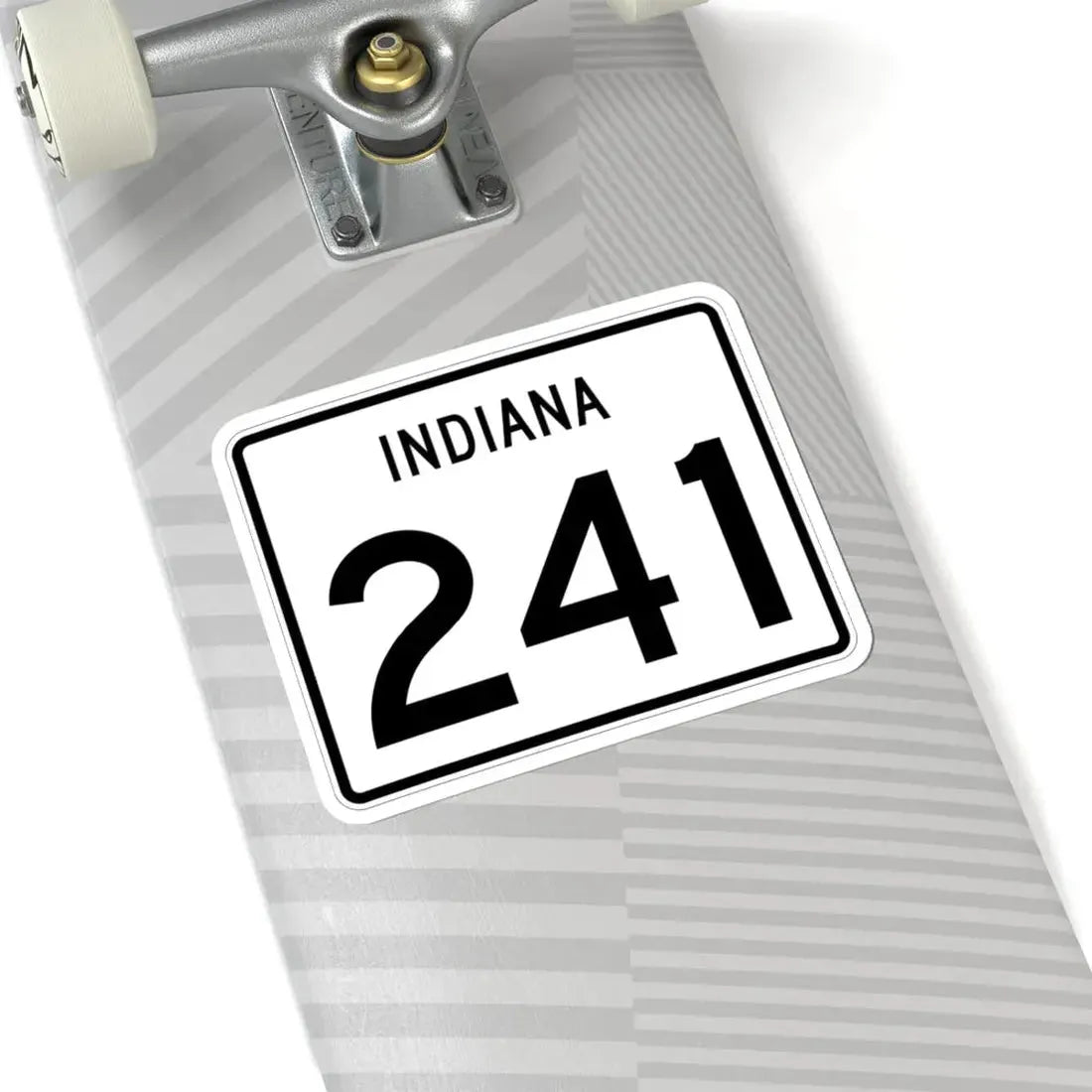 Indiana 241 (Indiana) (Road Sign) STICKER Vinyl Kiss-Cut Decal - The Sticker Space