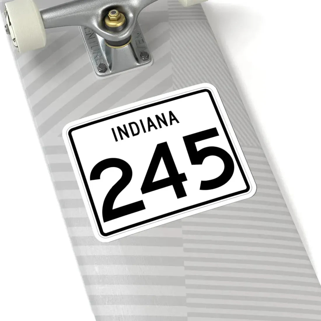 Indiana 245 (Indiana) (Road Sign) STICKER Vinyl Kiss-Cut Decal - The Sticker Space