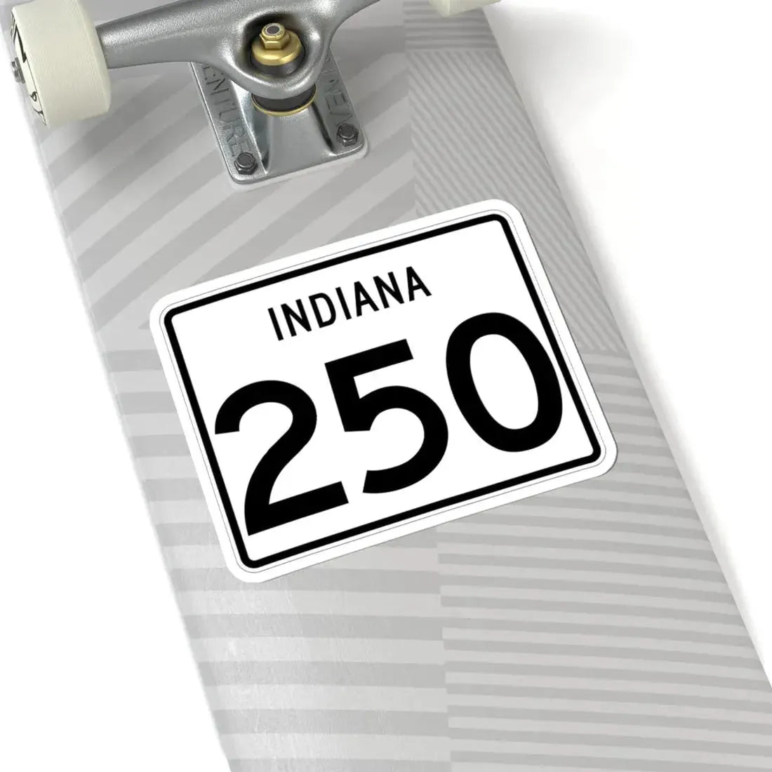 Indiana 250 (Indiana) (Road Sign) STICKER Vinyl Kiss-Cut Decal - The Sticker Space