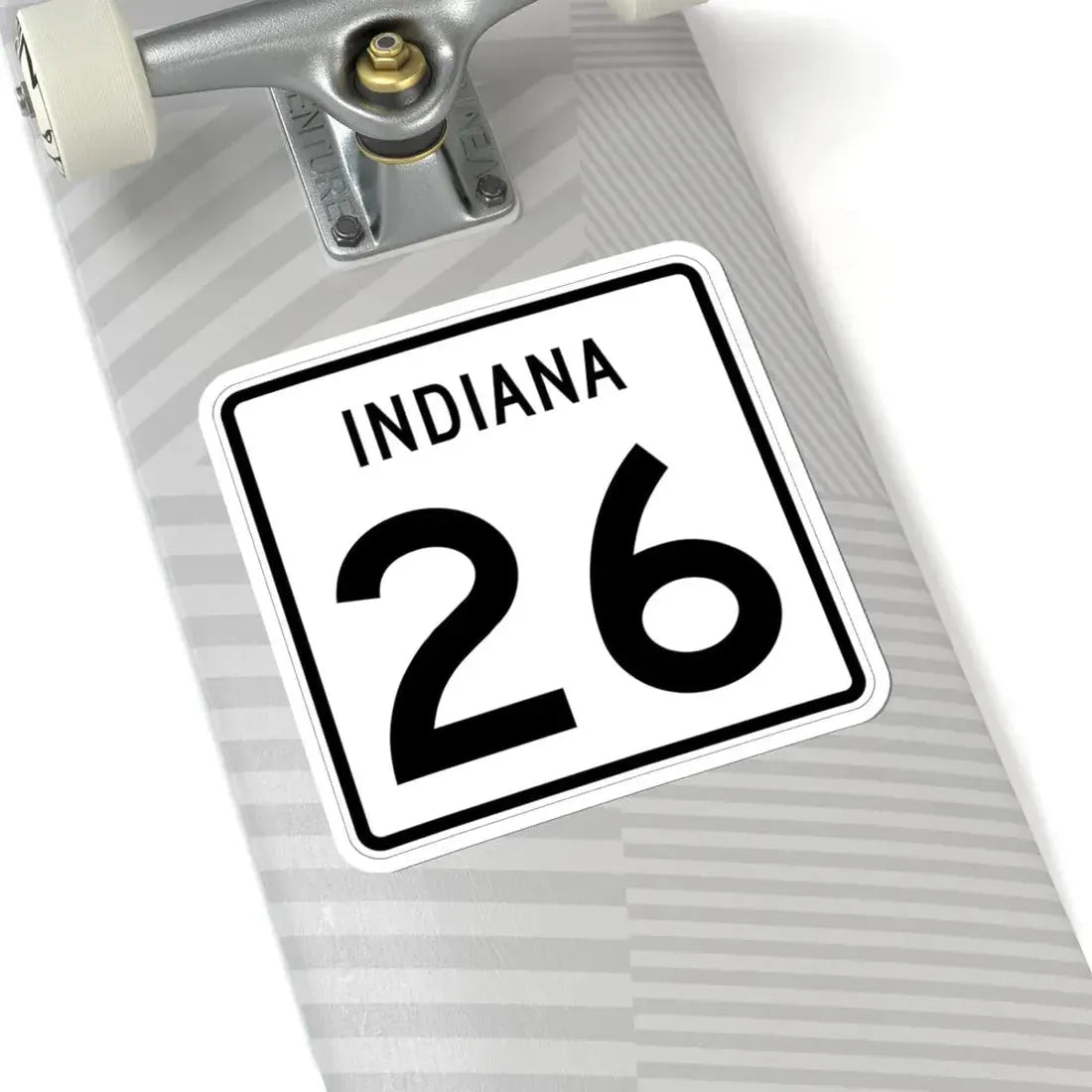 Indiana 26 (Indiana) (Road Sign) STICKER Vinyl Kiss-Cut Decal - The Sticker Space