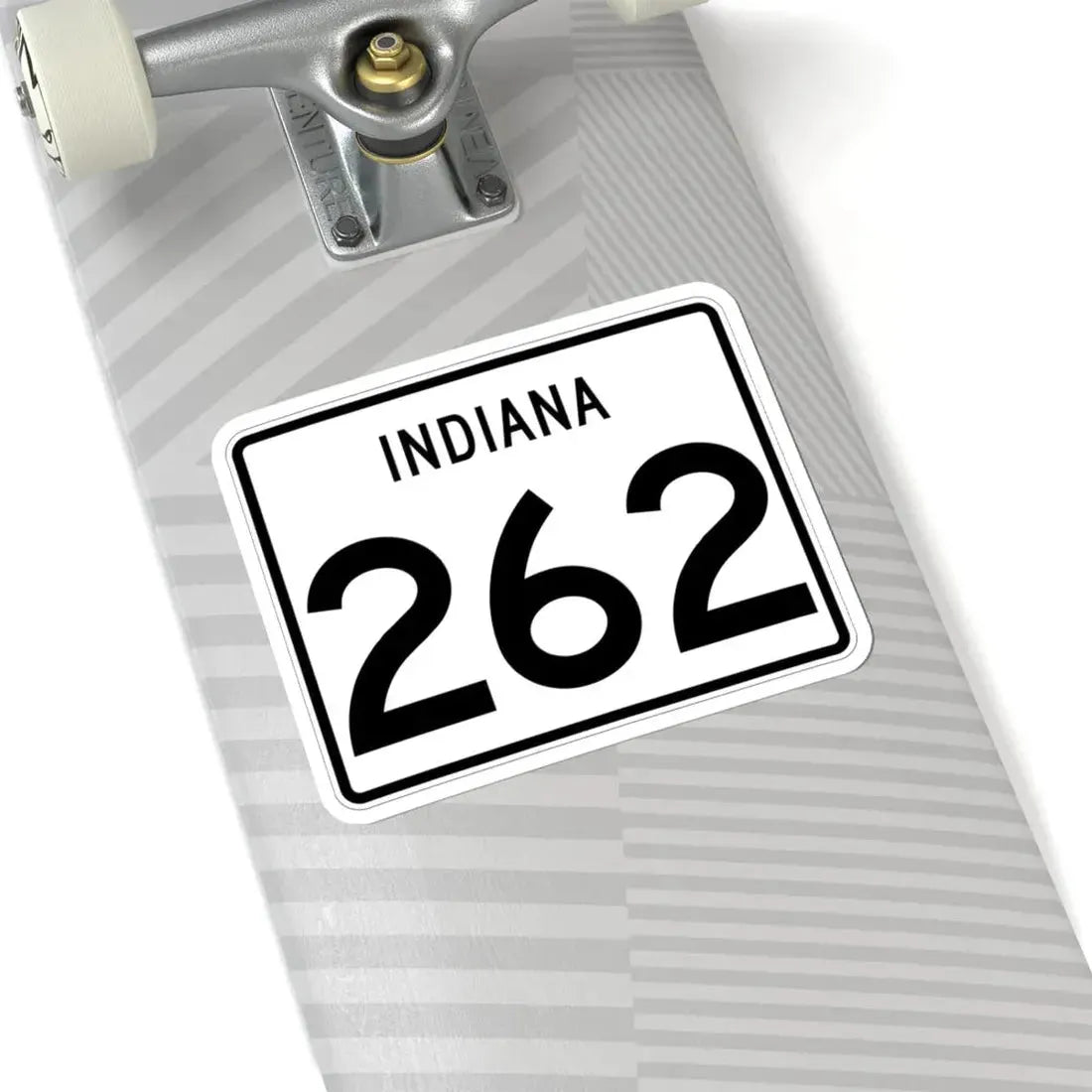 Indiana 262 (Indiana) (Road Sign) STICKER Vinyl Kiss-Cut Decal - The Sticker Space