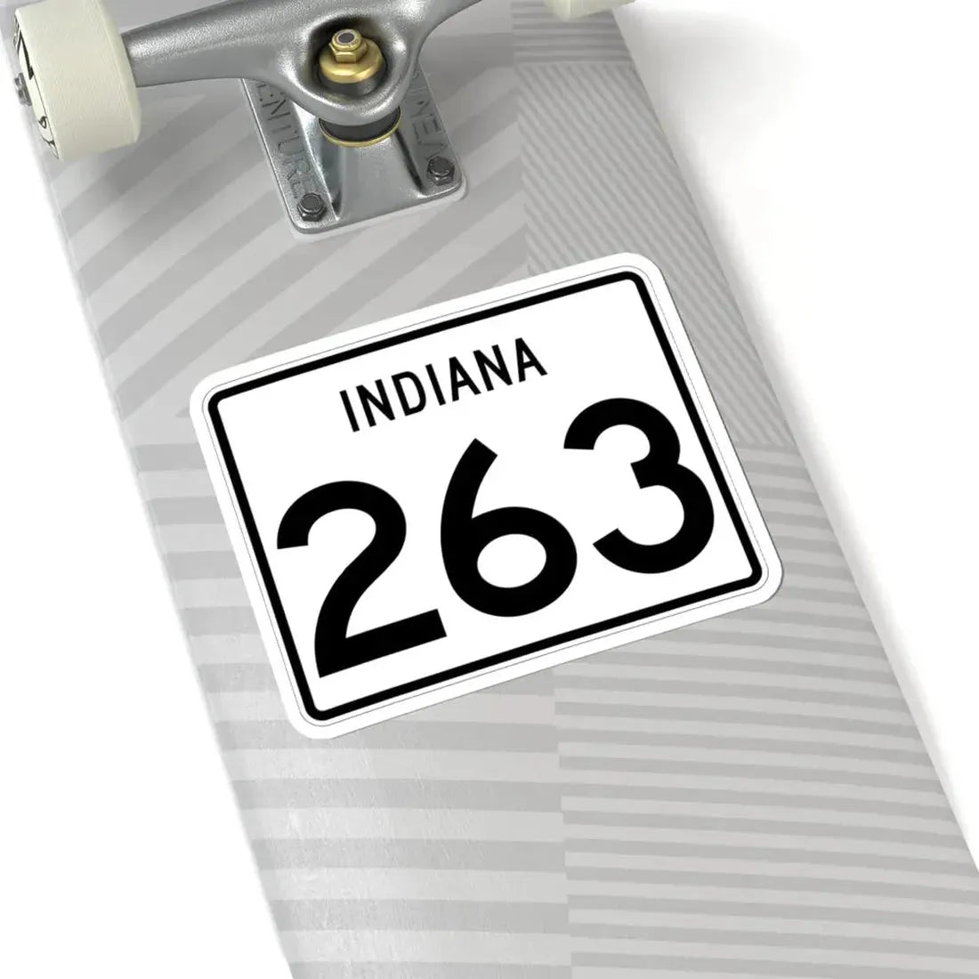 Indiana 263 (Indiana) (Road Sign) STICKER Vinyl Kiss-Cut Decal - The Sticker Space
