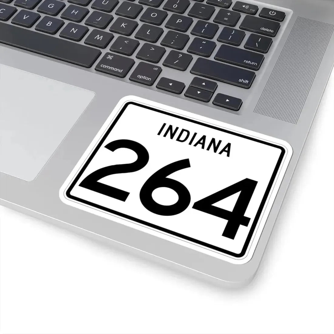 Indiana 264 (Indiana) (Road Sign) STICKER Vinyl Kiss-Cut Decal - The Sticker Space