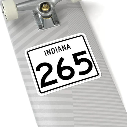 Indiana 265 (Indiana) (Road Sign) STICKER Vinyl Kiss-Cut Decal - The Sticker Space