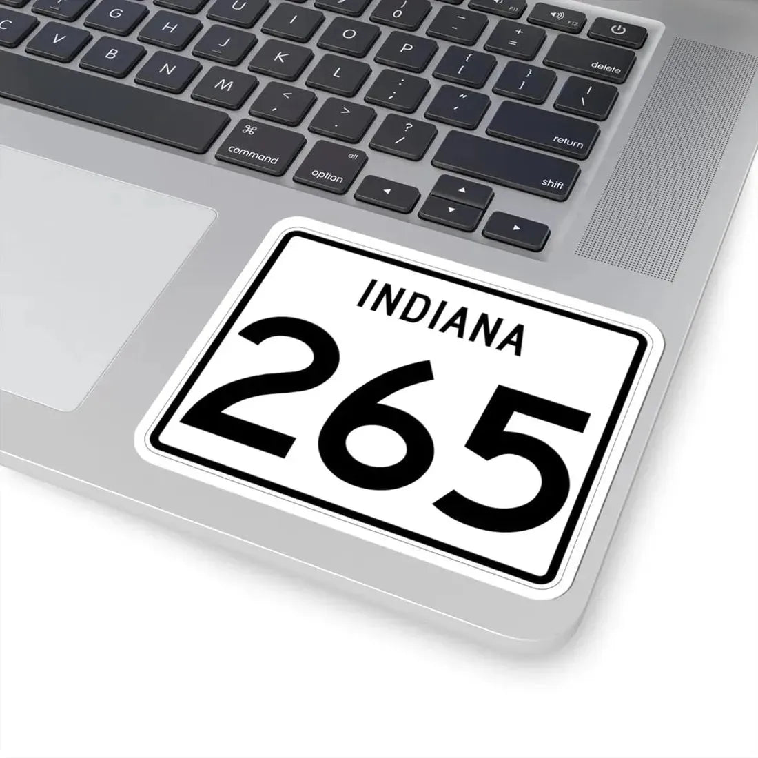 Indiana 265 (Indiana) (Road Sign) STICKER Vinyl Kiss-Cut Decal - The Sticker Space