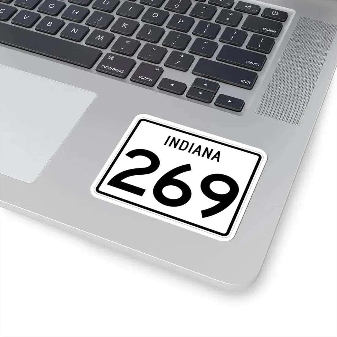 Indiana 269 (Indiana) (Road Sign) STICKER Vinyl Kiss-Cut Decal - The Sticker Space