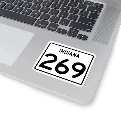 Indiana 269 (Indiana) (Road Sign) STICKER Vinyl Kiss-Cut Decal - The Sticker Space