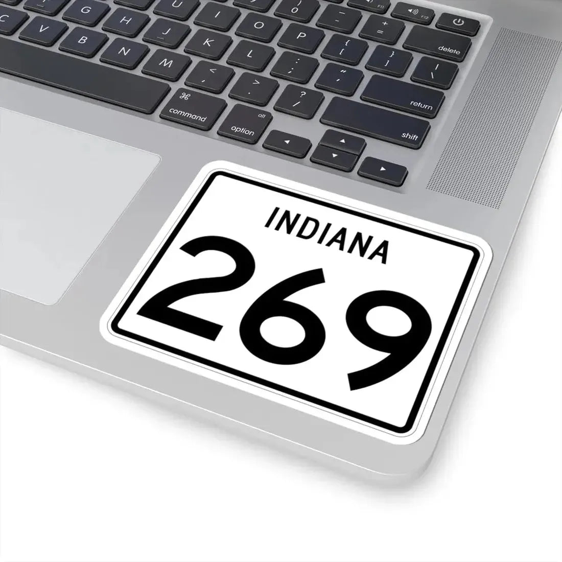 Indiana 269 (Indiana) (Road Sign) STICKER Vinyl Kiss-Cut Decal - The Sticker Space