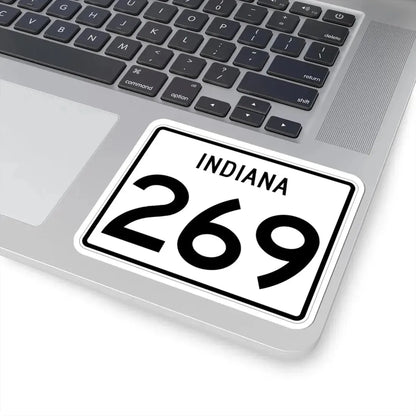 Indiana 269 (Indiana) (Road Sign) STICKER Vinyl Kiss-Cut Decal - The Sticker Space