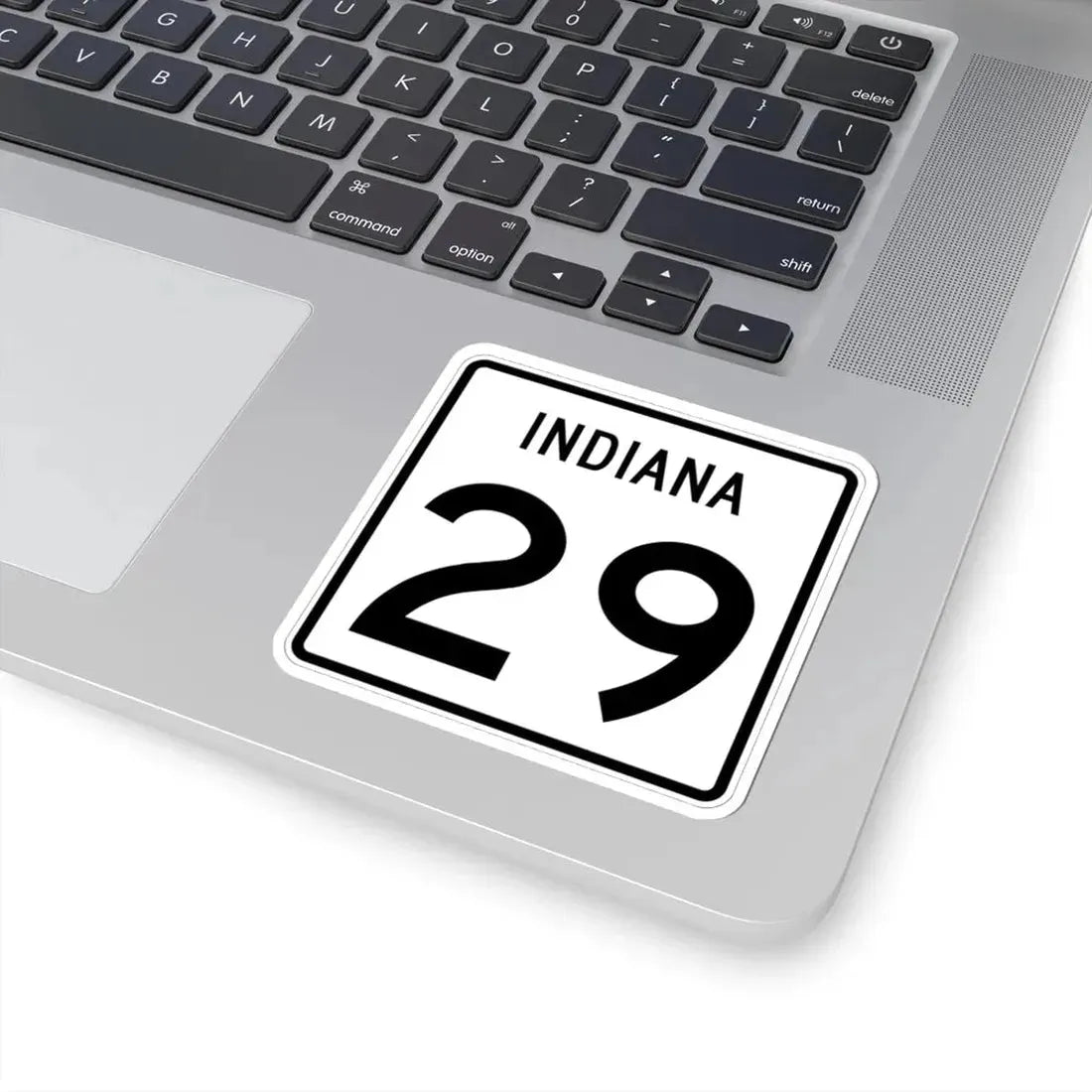 Indiana 29 (Indiana) (Road Sign) STICKER Vinyl Kiss-Cut Decal - The Sticker Space