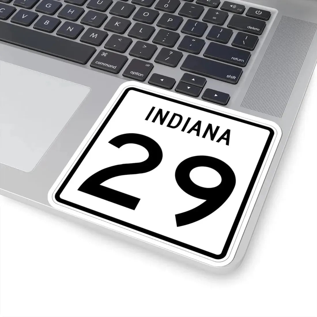 Indiana 29 (Indiana) (Road Sign) STICKER Vinyl Kiss-Cut Decal - The Sticker Space