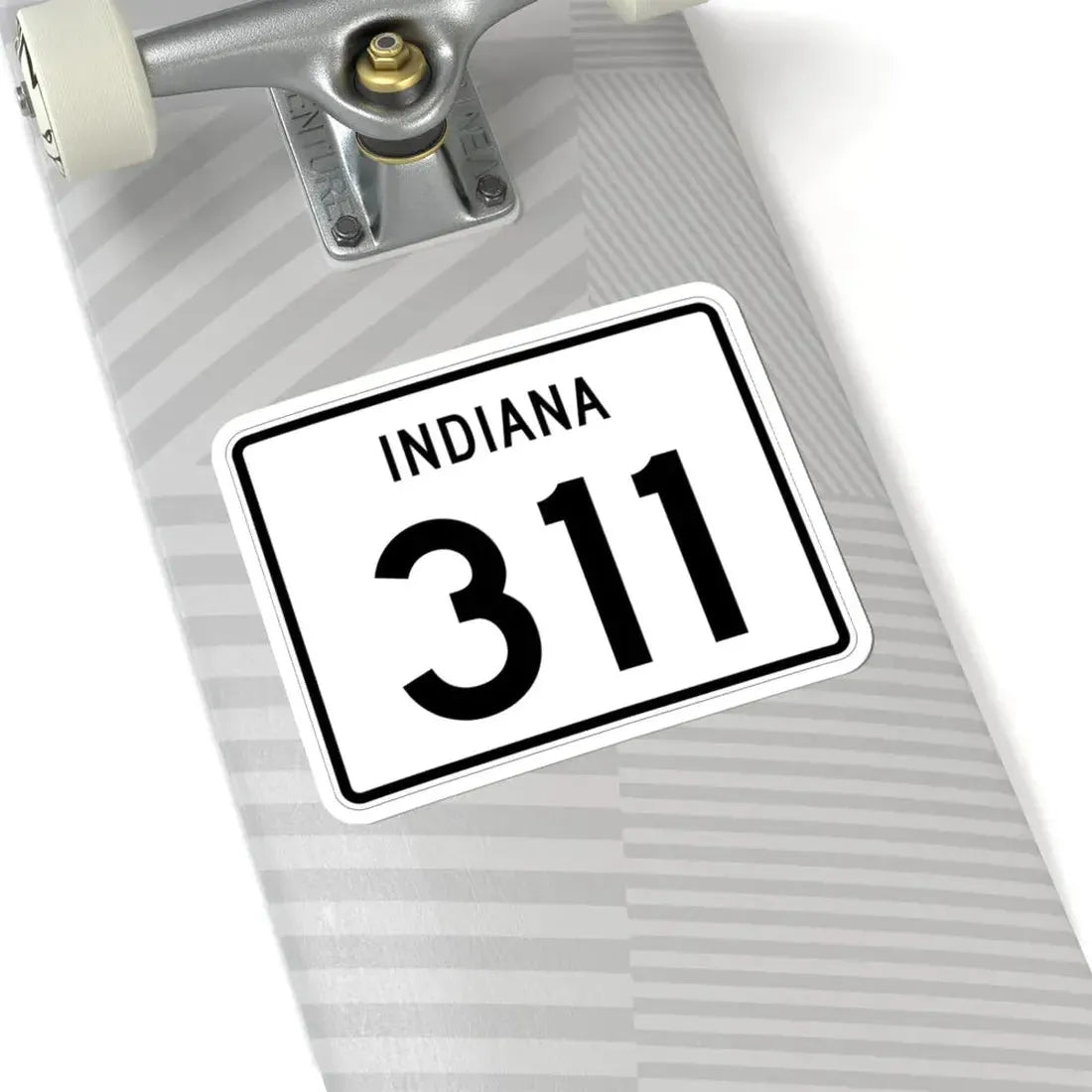 Indiana 311 (Indiana) (Road Sign) STICKER Vinyl Kiss-Cut Decal - The Sticker Space