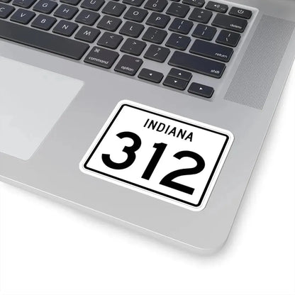 Indiana 312 (Indiana) (Road Sign) STICKER Vinyl Kiss-Cut Decal - The Sticker Space