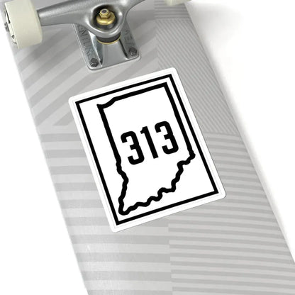 Indiana 313 1926 (Indiana) (Road Sign) STICKER Vinyl Kiss-Cut Decal - The Sticker Space