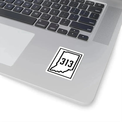 Indiana 313 1926 (Indiana) (Road Sign) STICKER Vinyl Kiss-Cut Decal - The Sticker Space