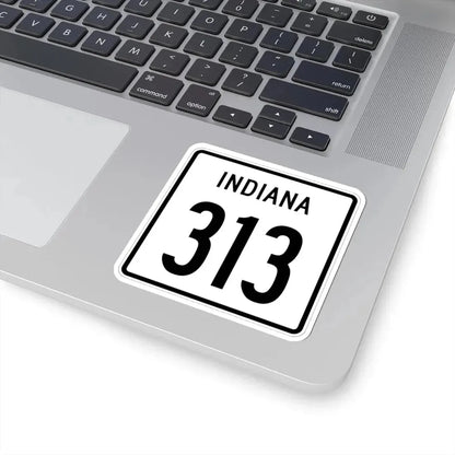 Indiana 313 1955 (Indiana) (Road Sign) STICKER Vinyl Kiss-Cut Decal - The Sticker Space