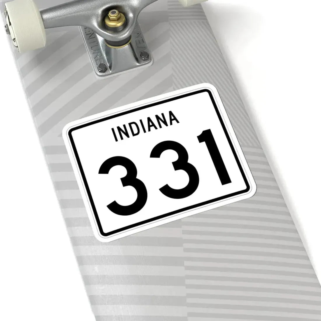 Indiana 331 (Indiana) (Road Sign) STICKER Vinyl Kiss-Cut Decal - The Sticker Space