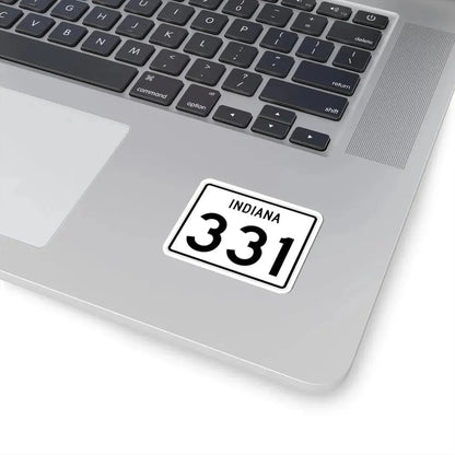 Indiana 331 (Indiana) (Road Sign) STICKER Vinyl Kiss-Cut Decal - The Sticker Space