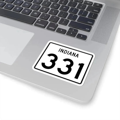 Indiana 331 (Indiana) (Road Sign) STICKER Vinyl Kiss-Cut Decal - The Sticker Space