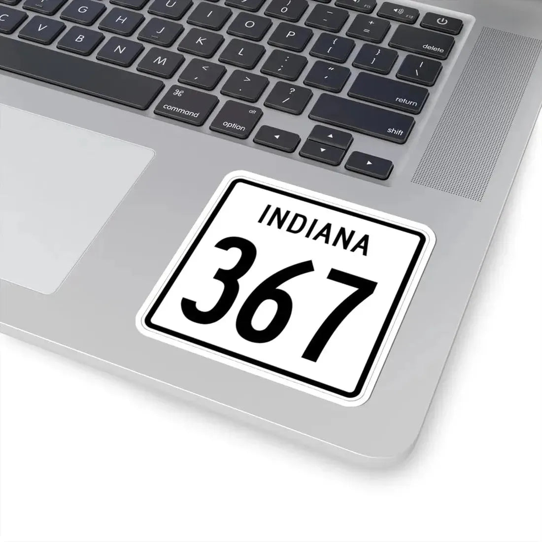 Indiana 367 1955 (Indiana) (Road Sign) STICKER Vinyl Kiss-Cut Decal - The Sticker Space