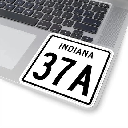 Indiana 37A (Indiana) (Road Sign) STICKER Vinyl Kiss-Cut Decal - The Sticker Space