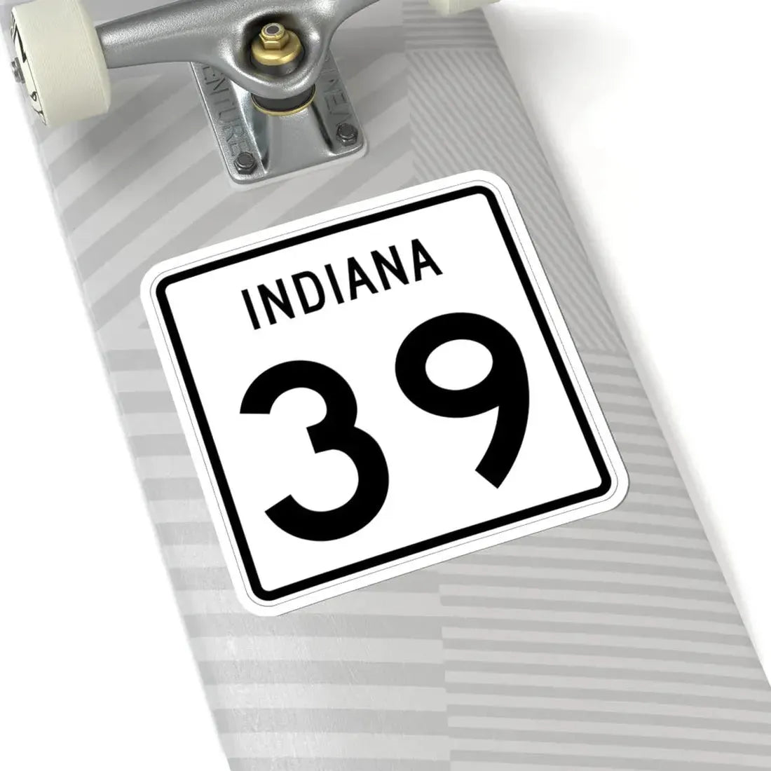 Indiana 39 (Indiana) (Road Sign) STICKER Vinyl Kiss-Cut Decal - The Sticker Space