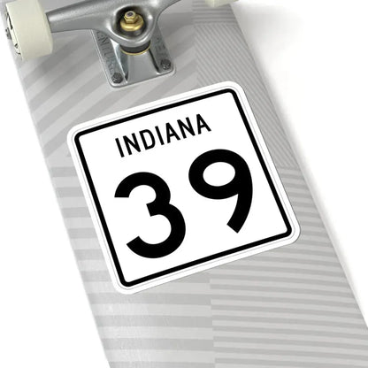 Indiana 39 (Indiana) (Road Sign) STICKER Vinyl Kiss-Cut Decal - The Sticker Space
