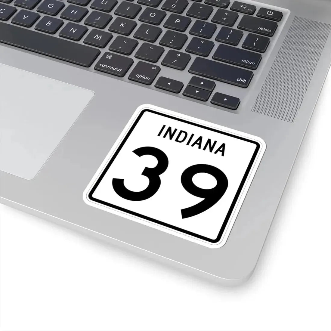 Indiana 39 (Indiana) (Road Sign) STICKER Vinyl Kiss-Cut Decal - The Sticker Space