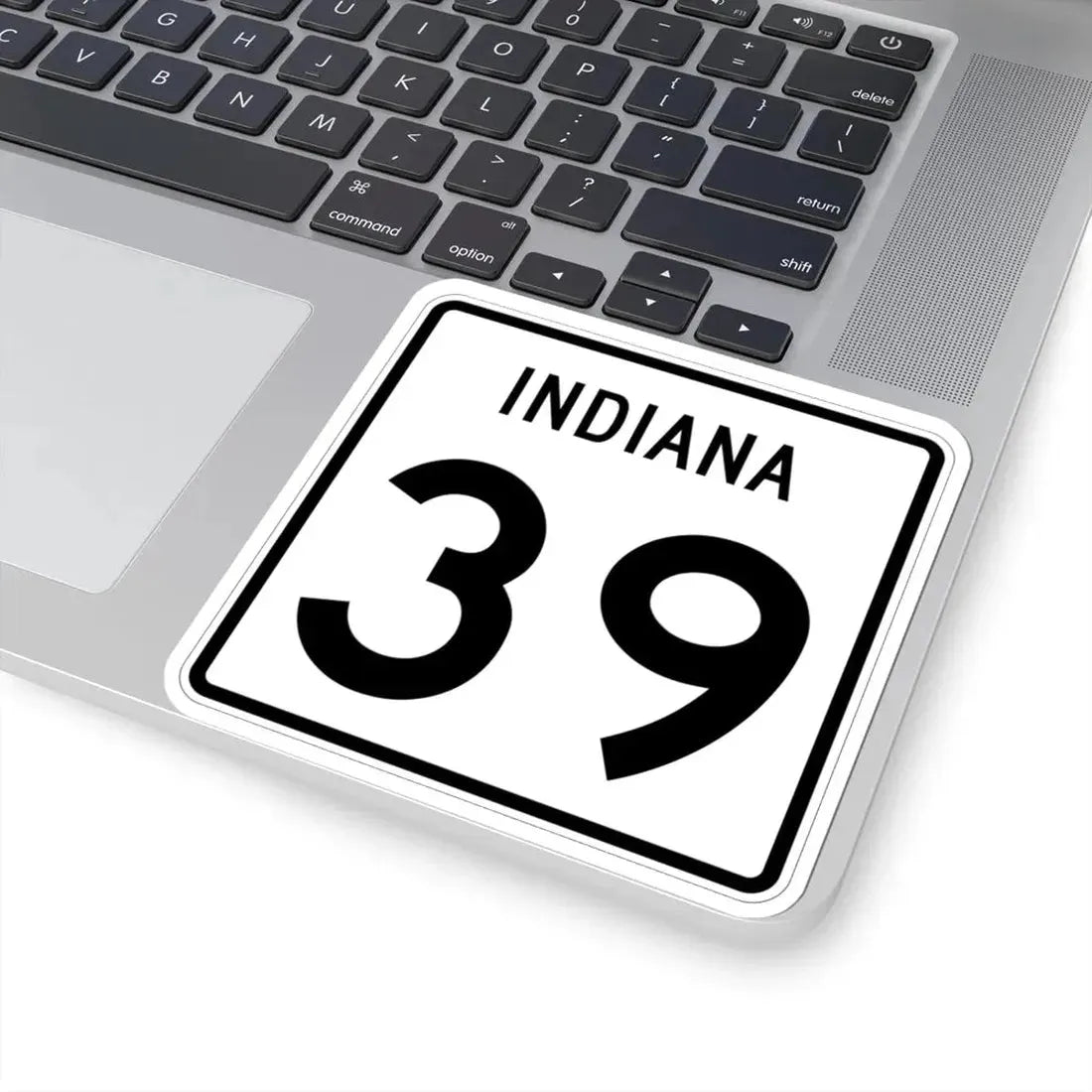 Indiana 39 (Indiana) (Road Sign) STICKER Vinyl Kiss-Cut Decal - The Sticker Space