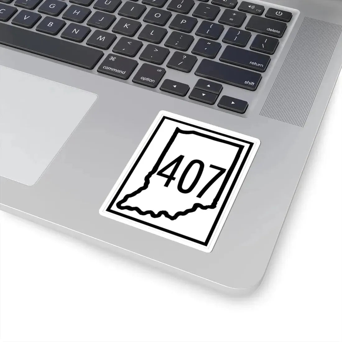 Indiana 407 (Indiana) (Road Sign) STICKER Vinyl Kiss-Cut Decal - The Sticker Space