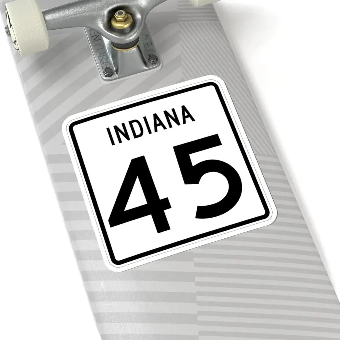 Indiana 45 (Indiana) (Road Sign) STICKER Vinyl Kiss-Cut Decal - The Sticker Space