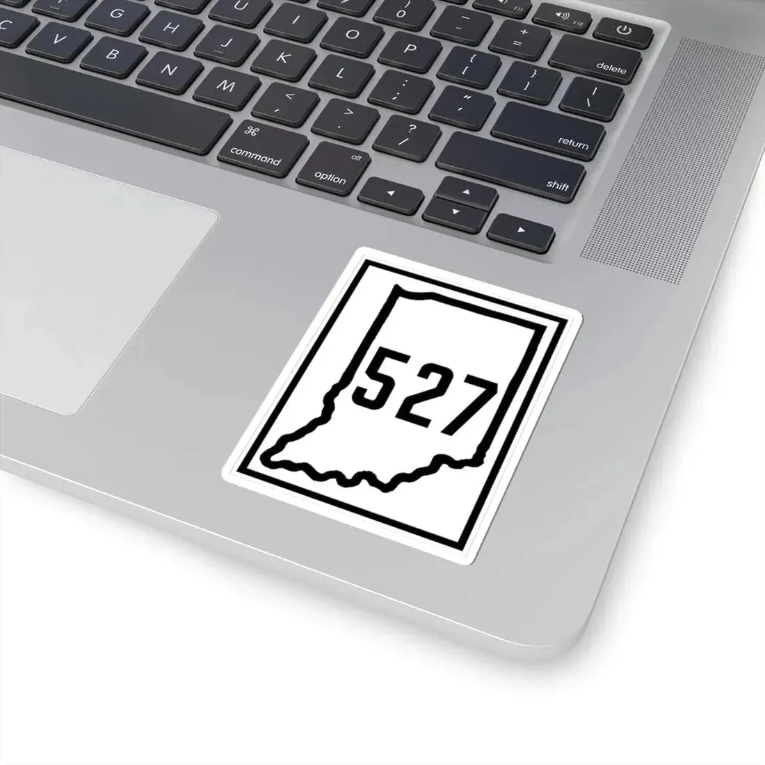 Indiana 527 1926 (Indiana) (Road Sign) STICKER Vinyl Kiss-Cut Decal - The Sticker Space