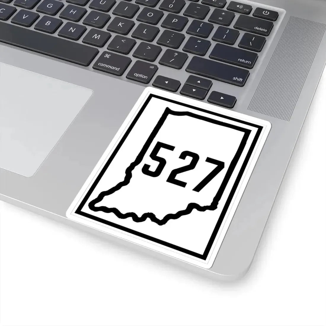 Indiana 527 1926 (Indiana) (Road Sign) STICKER Vinyl Kiss-Cut Decal - The Sticker Space