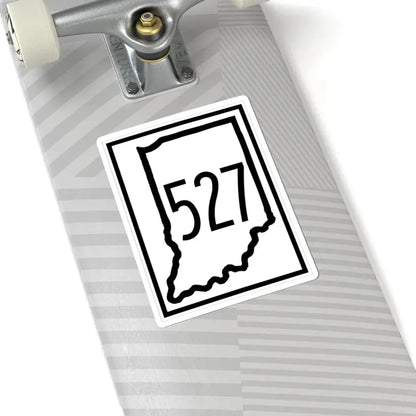 Indiana 527 (Indiana) (Road Sign) STICKER Vinyl Kiss-Cut Decal - The Sticker Space
