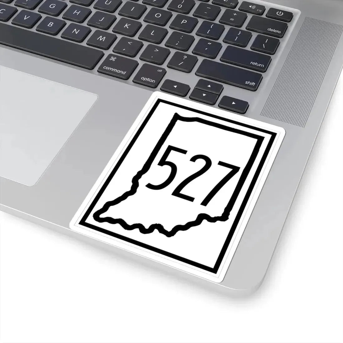 Indiana 527 (Indiana) (Road Sign) STICKER Vinyl Kiss-Cut Decal - The Sticker Space