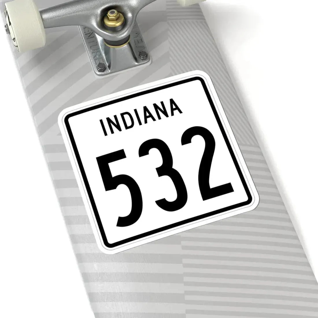 Indiana 532 1955 (Indiana) (Road Sign) STICKER Vinyl Kiss-Cut Decal - The Sticker Space