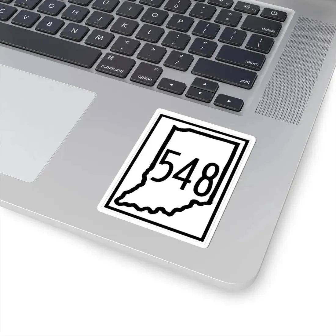Indiana 534 1948 (Indiana) (Road Sign) STICKER Vinyl Kiss-Cut Decal - The Sticker Space