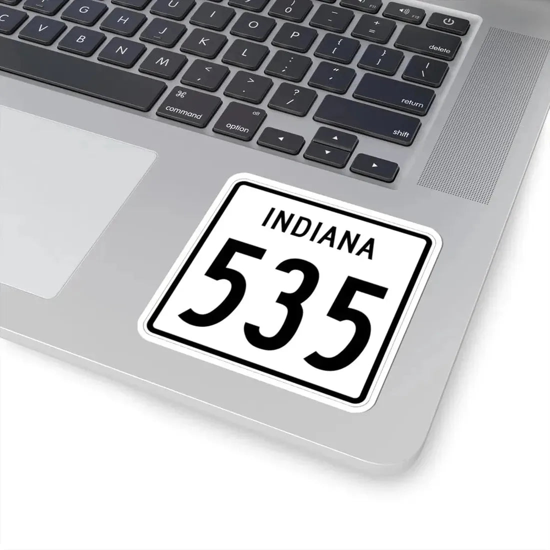 Indiana 535 1955 (Indiana) (Road Sign) STICKER Vinyl Kiss-Cut Decal - The Sticker Space