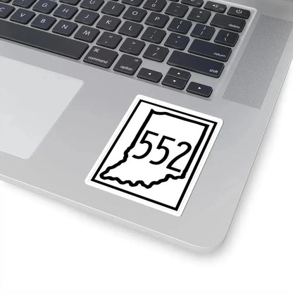 Indiana 552 1948 (Indiana) (Road Sign) STICKER Vinyl Kiss-Cut Decal - The Sticker Space