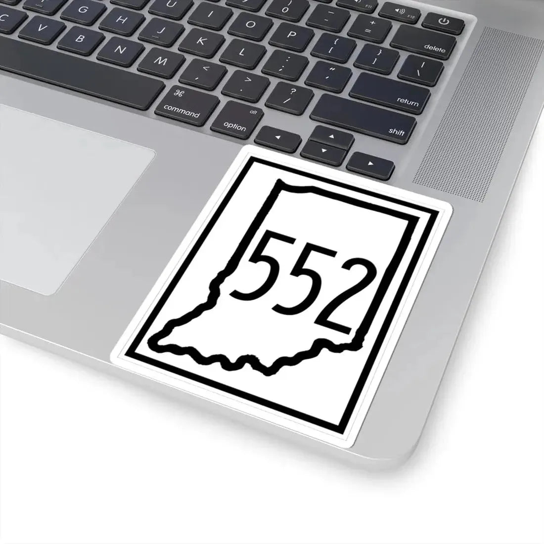Indiana 552 1948 (Indiana) (Road Sign) STICKER Vinyl Kiss-Cut Decal - The Sticker Space