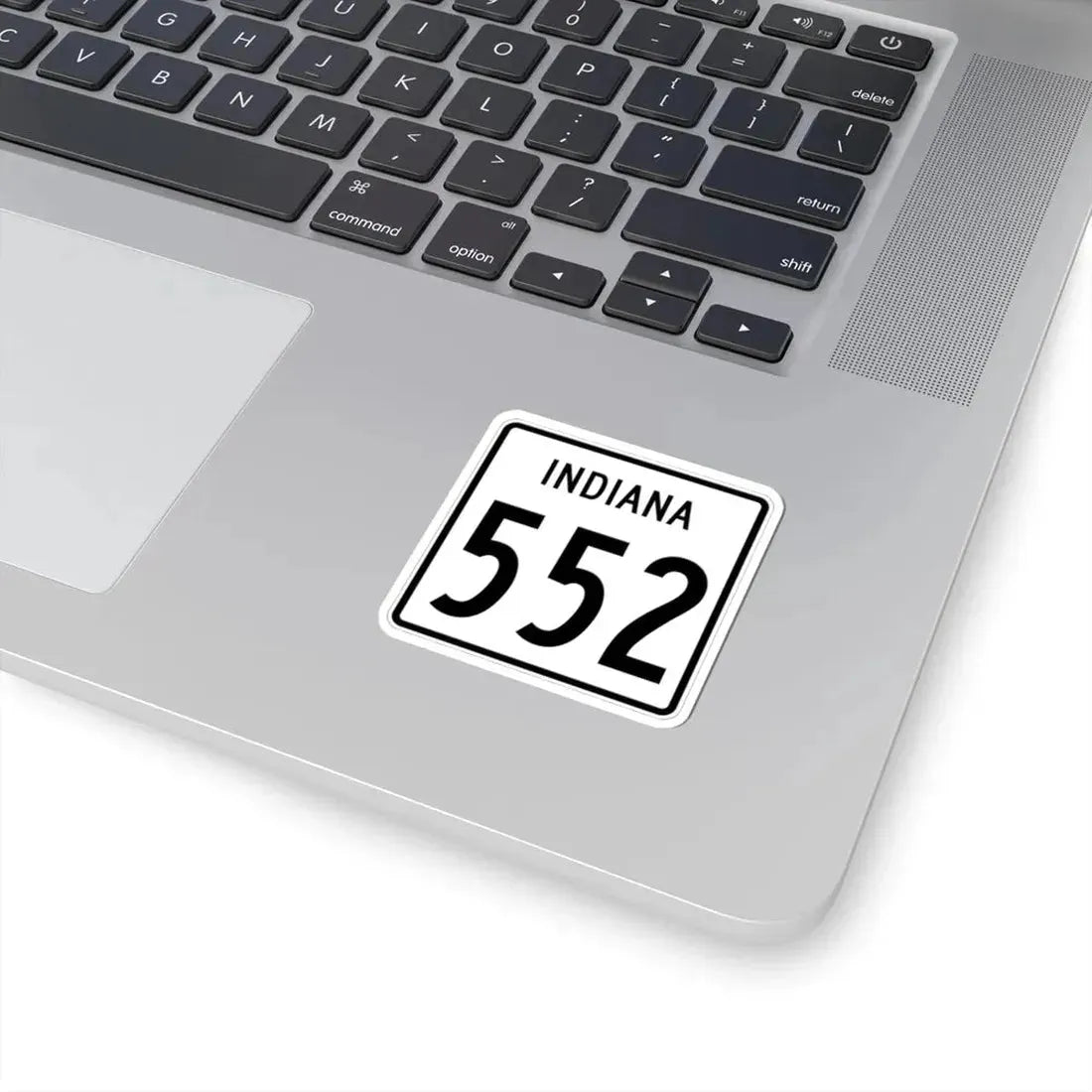 Indiana 552 1955 (Indiana) (Road Sign) STICKER Vinyl Kiss-Cut Decal - The Sticker Space